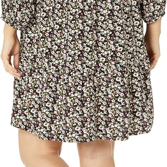 Floral Black Dress - Picture 3 of 8